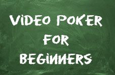 video poker for beginners