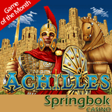 Up to 2500 Rands Casino Bonus to Try 'Achilles' Slot Now Also in Mobile Casino at Springbok