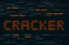 An illustration of digital code highlighting the word “cracker” in glowing text on a dark cybersecurity background