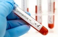 coronavirus test tube with the and  ticked off