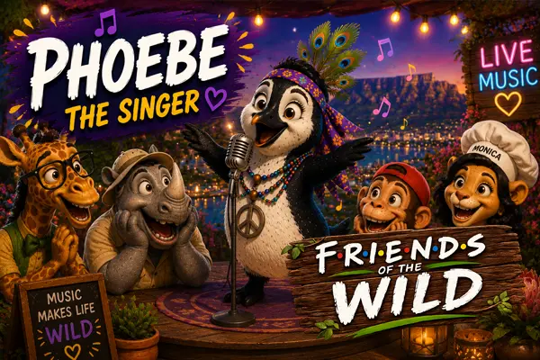 Phoebe Penguin Singing