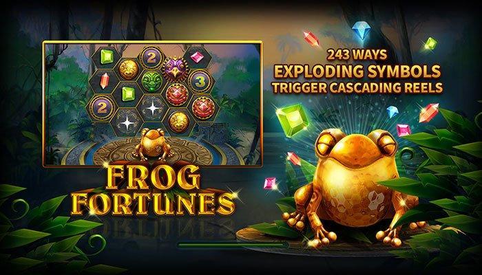 Bubbling Casino Frog Bubbling Casino Frog