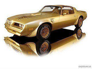 gold car