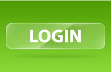 An illustration of a login button on a green background