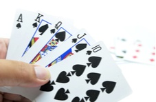 Royal Flush hand