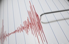 seismograph showing earthquake activity