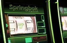 an online slot game at Springbok Casino