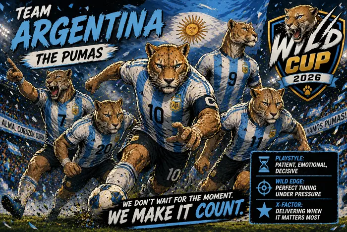 Team Argentina - The Pumas