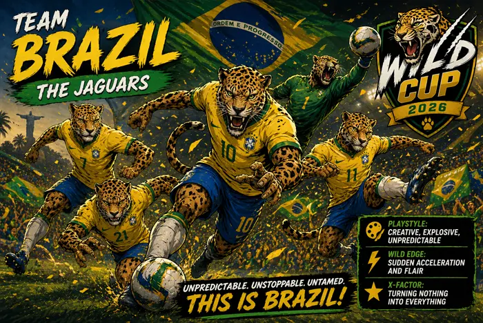 Team Brazil - The Jaguars