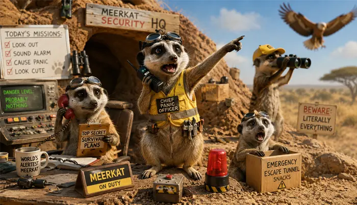 Wildlife Minions Meerkats