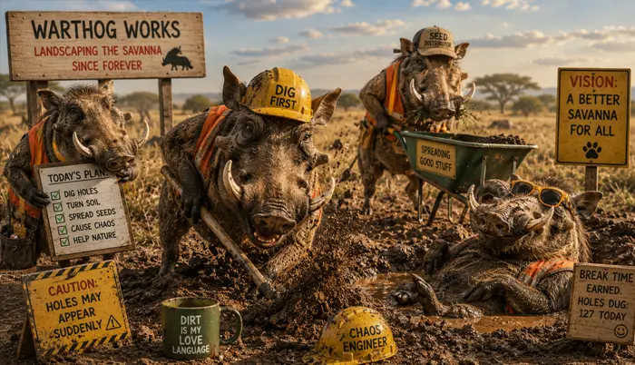 Wildlife Minions Warthog