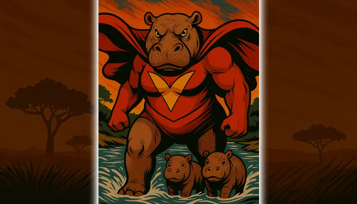 Wild Moms League Hippo